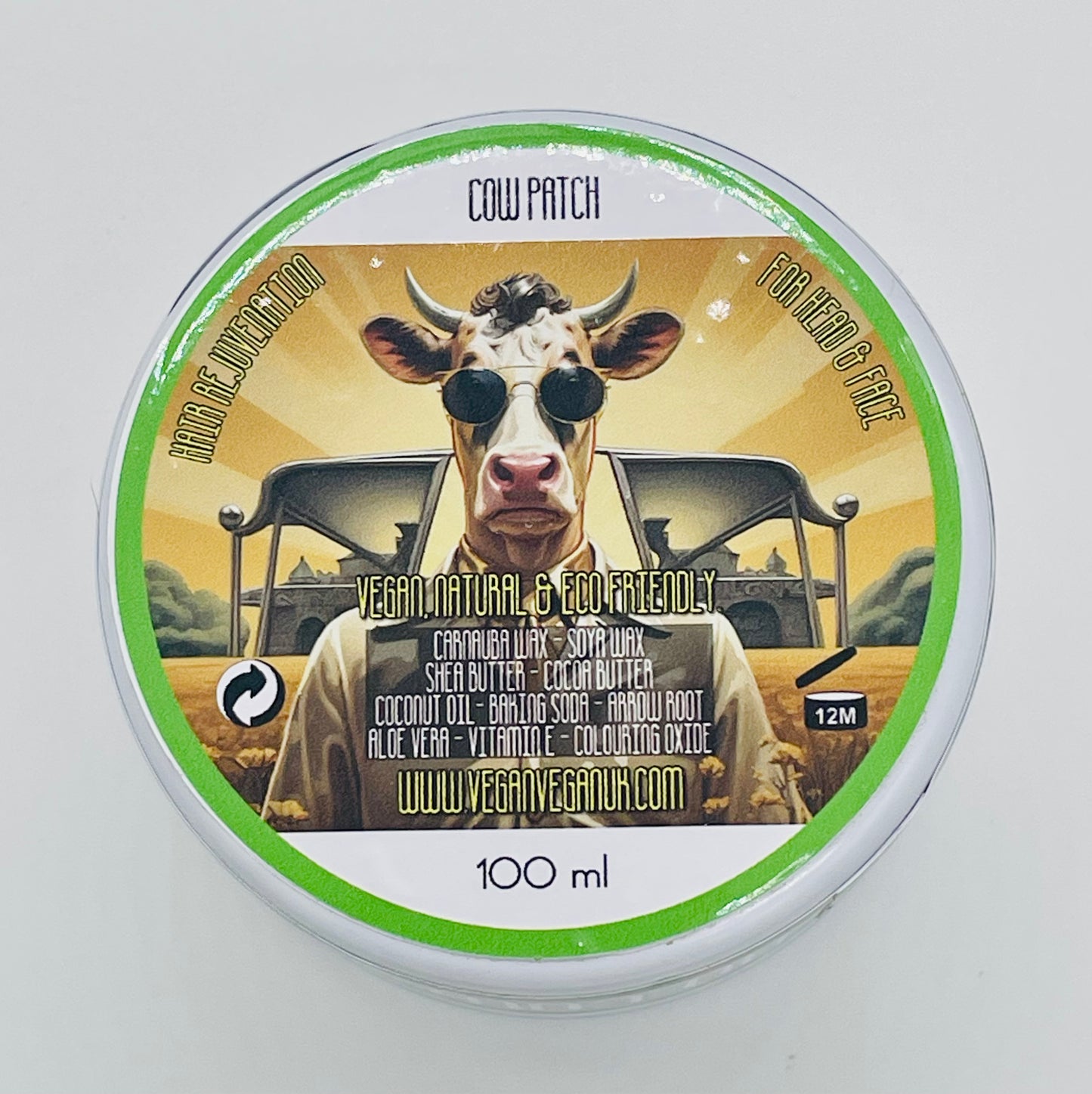 Cow Patch - Vegan hair and scalp cream | eco friendly | uk made 🇬🇧